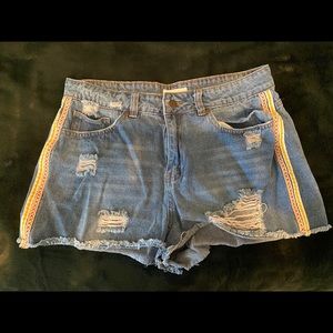 Chelsea and Violet Jean Shorts